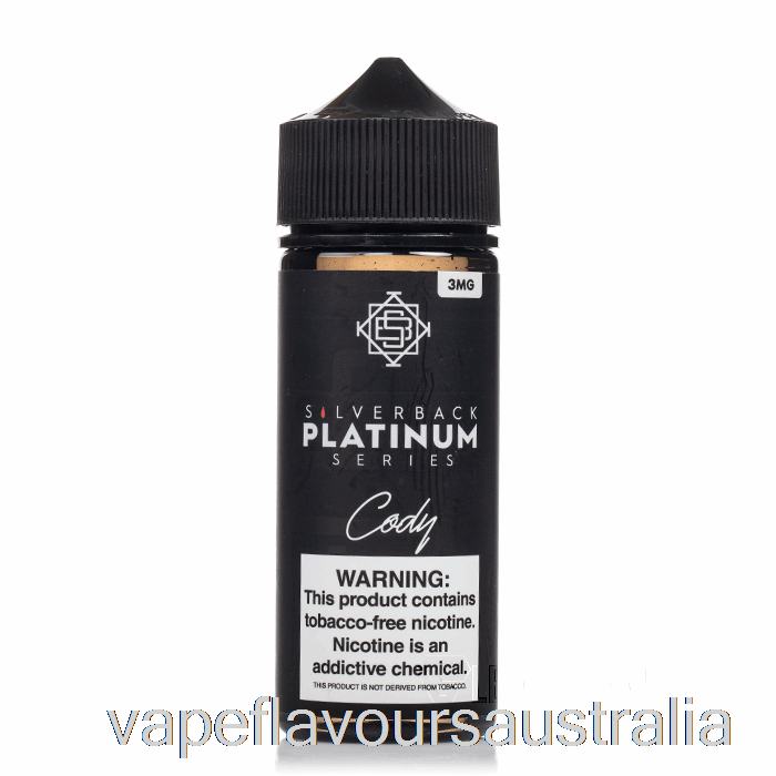 Vape Flavours Australia Cody - Silverback Platinum Series - 120mL 6mg
